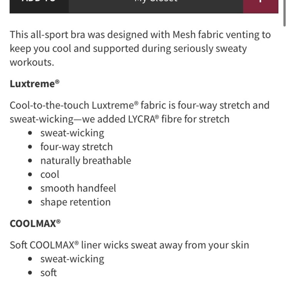 Lululemon Rise and Run bra. 10. - Picture 6 of 6